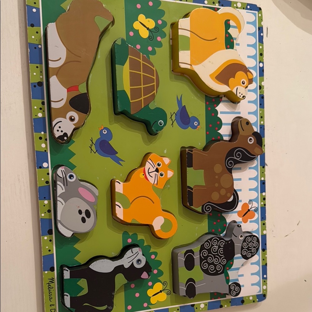 Colorful Animal Puzzle for Kids